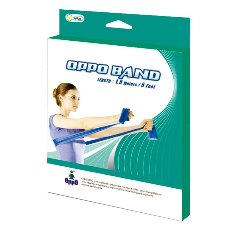 Гимнастическая лента 8002 OPPO Medical красная, длина 1,5м купить в OrtoMir24